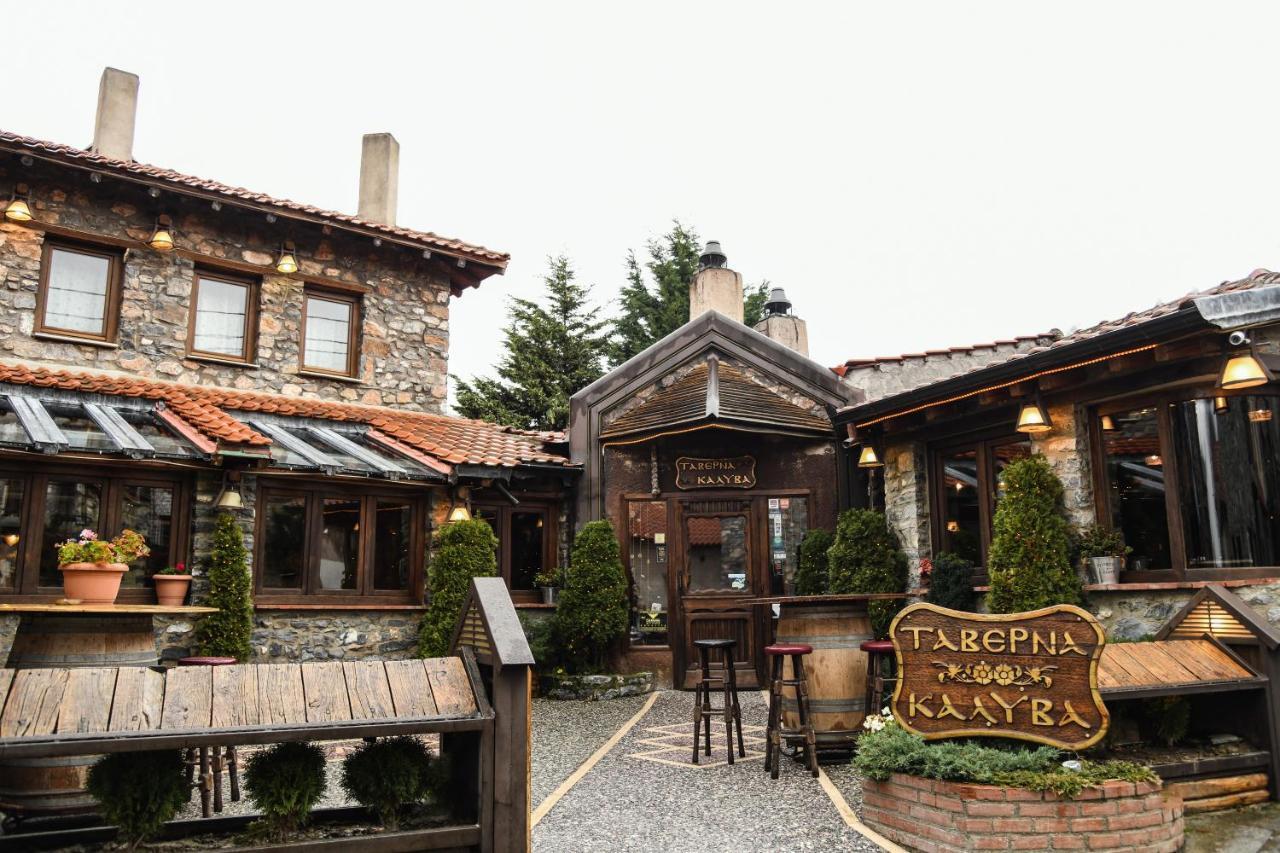 Archontiko Tarsouna Agios Athanasios (Pella) Exterior foto